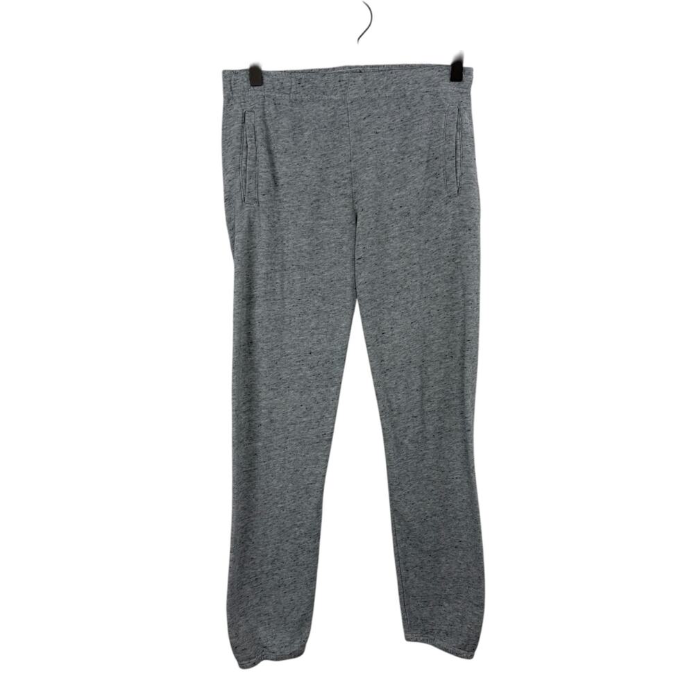 Monrow Sweatpants Womens Small Gray Lounge Comfort Athleisure Gym Flecked EUC